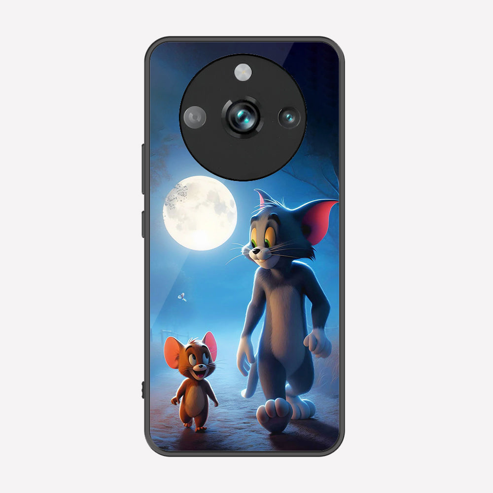 Realme 11 Pro Cover - Tom & Jerry Series - Premium Printed Metal soft Bumper shock Proof Case