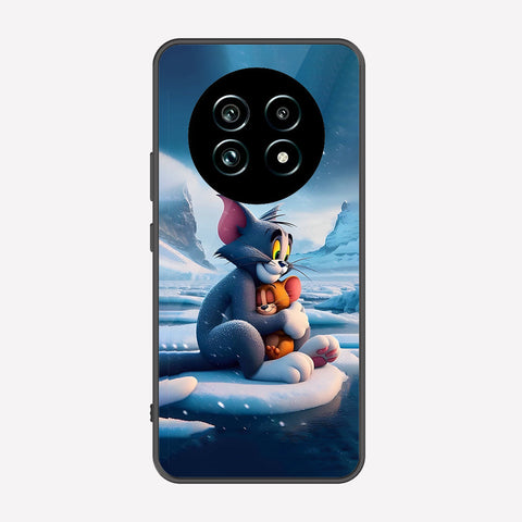 Realme 12x Cover - Tom & Jerry Series - Premium Printed Metal soft Bumper shock Proof Case
