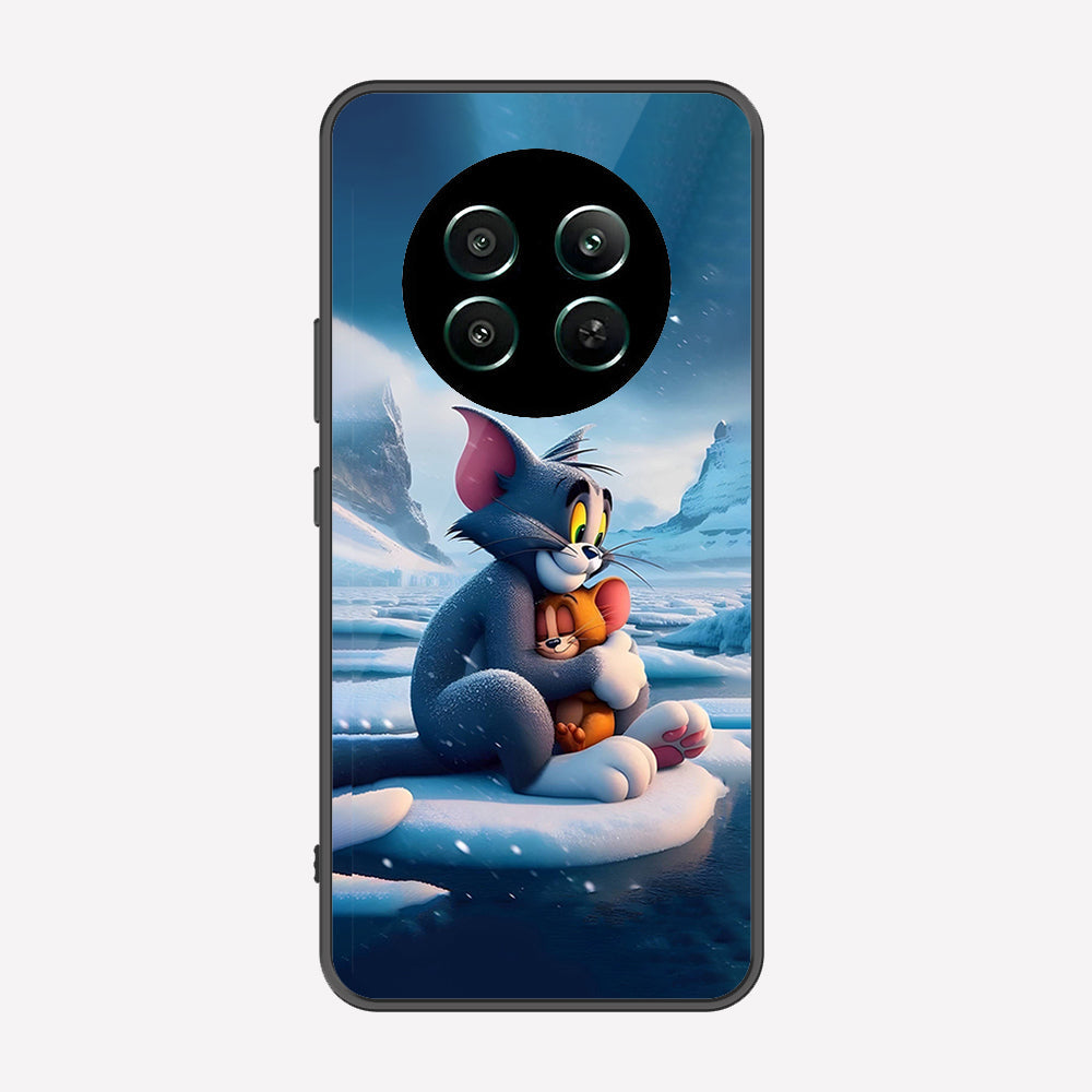 Realme 12 Plus Cover - Tom & Jerry Series - Premium Printed Metal soft Bumper shock Proof Case
