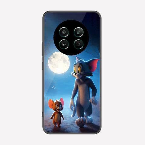 Realme 12 Plus Cover - Tom & Jerry Series - Premium Printed Metal soft Bumper shock Proof Case