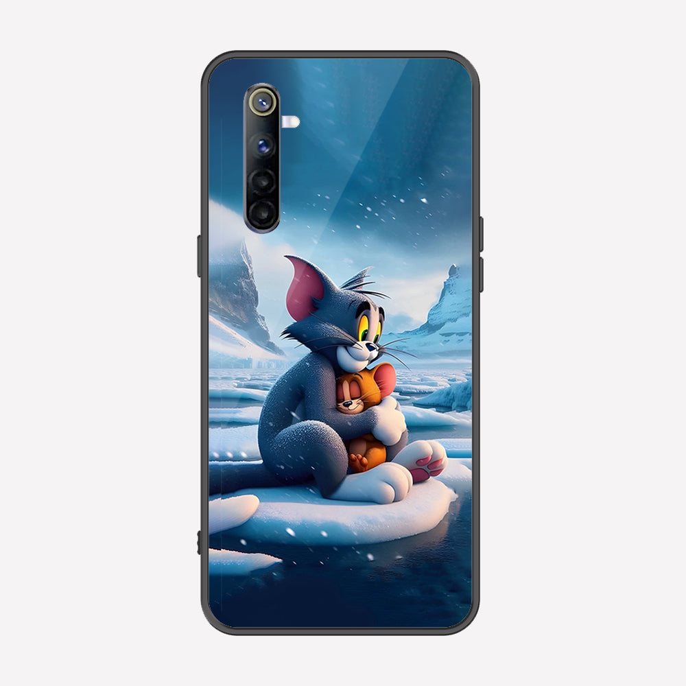 Realme 6 Cover - Tom & Jerry Series - Premium Printed Metal soft Bumper shock Proof Case