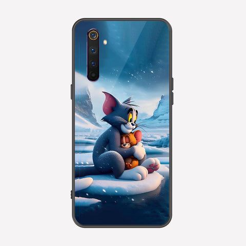 Realme 6 Pro Cover - Tom & Jerry Series - Premium Printed Metal soft Bumper shock Proof Case