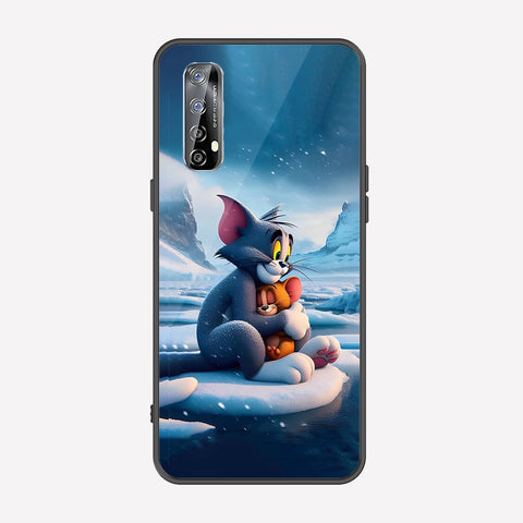 Realme 7 Cover - Tom & Jerry Series - Premium Printed Metal soft Bumper shock Proof Case