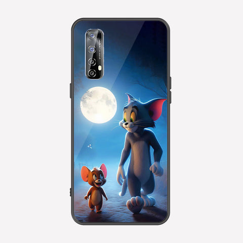 Realme 7 Cover - Tom & Jerry Series - Premium Printed Metal soft Bumper shock Proof Case