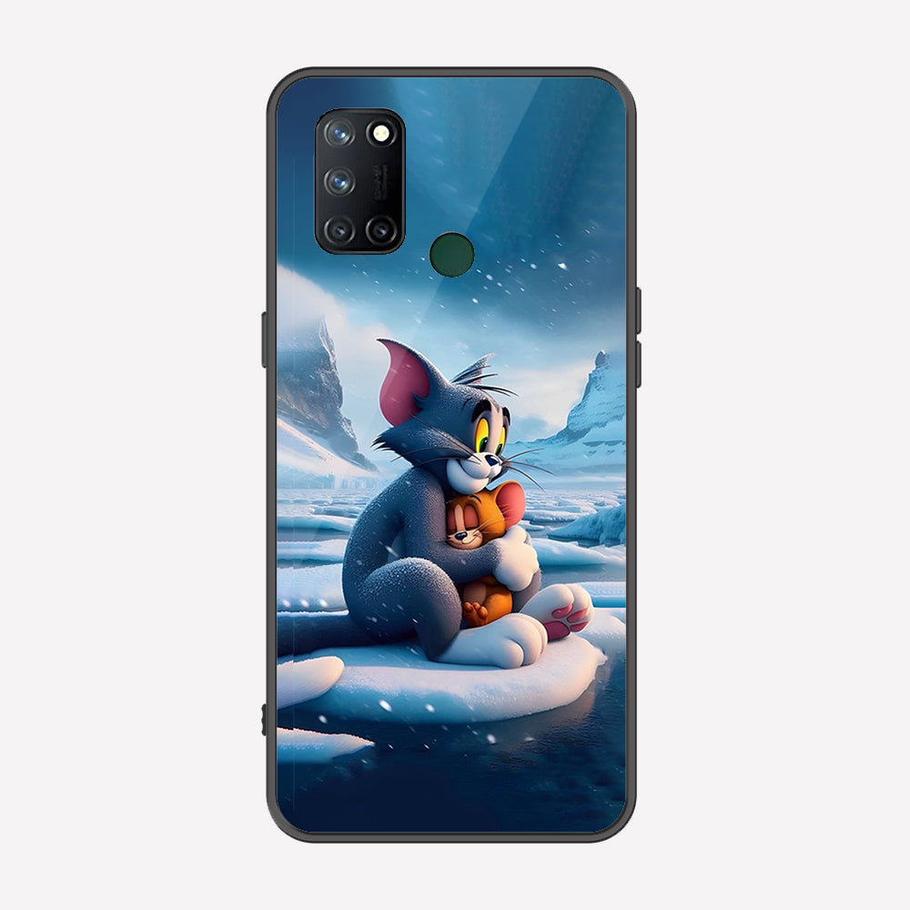 Realme 7i Cover - Tom & Jerry Series - Premium Printed Metal soft Bumper shock Proof Case