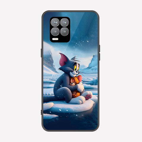 Realme 8 Cover - Tom & Jerry Series - Premium Printed Metal soft Bumper shock Proof Case