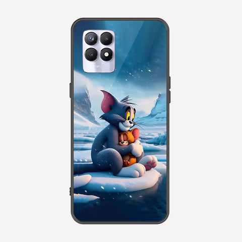 Realme Narzo 50 4G Cover - Tom & Jerry Series - Premium Printed Metal soft Bumper shock Proof Case