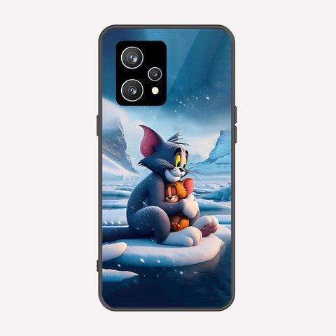 Realme 9 4G Cover - Tom & Jerry Series - Premium Printed Metal soft Bumper shock Proof Case
