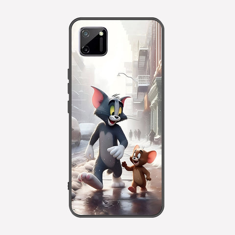 Realme C11 Cover - Tom & Jerry Series - Premium Printed Metal soft Bumper shock Proof Case