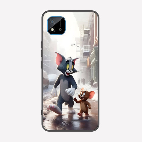 Realme C11 2021 Cover - Tom & Jerry Series - Premium Printed Metal soft Bumper shock Proof Case