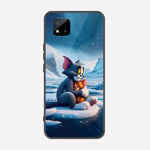 Realme C20 Cover - Tom & Jerry Series - Premium Printed Metal soft Bumper shock Proof Case