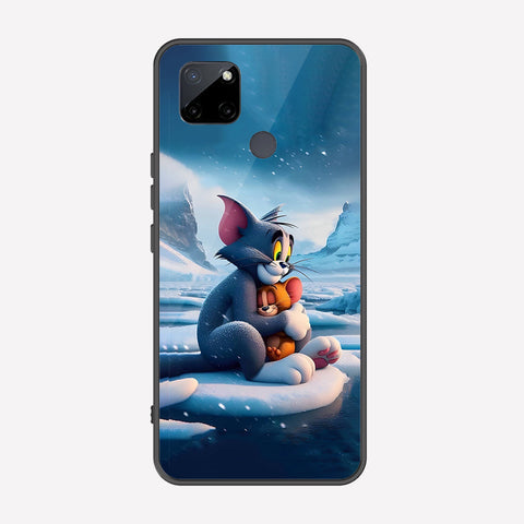 Realme C25Y Cover - Tom & Jerry Series - Premium Printed Metal soft Bumper shock Proof Case