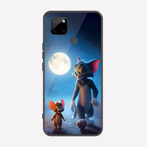 Realme C25Y Cover - Tom & Jerry Series - Premium Printed Metal soft Bumper shock Proof Case