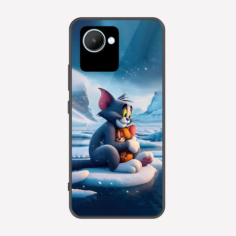 Realme C30s Cover - Tom & Jerry Series - Premium Printed Metal soft Bumper shock Proof Case