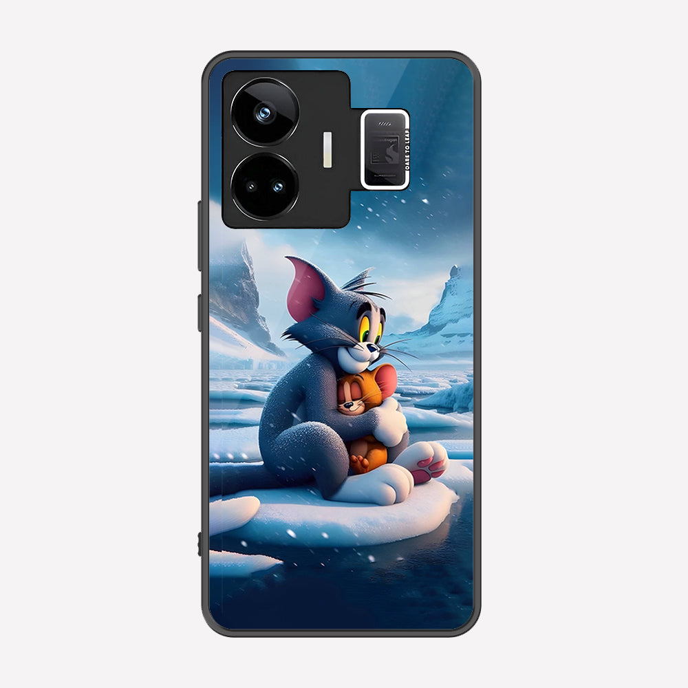 Realme GT Neo 5 Cover - Tom & Jerry Series - Premium Printed Metal soft Bumper shock Proof Case