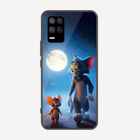 Realme Narzo 30 5G Cover - Tom & Jerry Series - Premium Printed Metal soft Bumper shock Proof Case