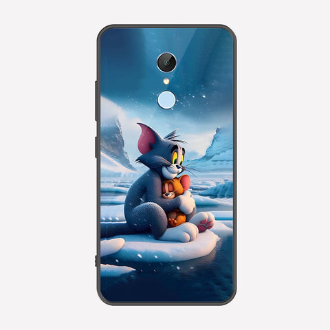 Xiaomi Redmi 5 Cover - Tom & Jerry Series - Premium Printed Metal soft Bumper shock Proof Case