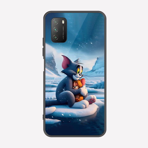 Xiaomi Redmi 9T Cover - Tom & Jerry Series - Premium Printed Metal soft Bumper shock Proof Case