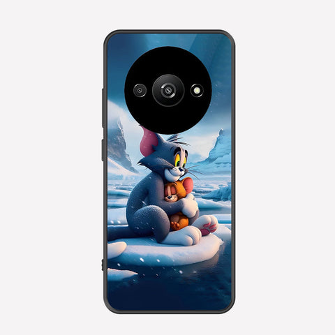 Xiaomi Redmi A3x Cover - Tom & Jerry Series - Premium Printed Metal soft Bumper shock Proof Case