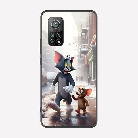 Xiaomi Redmi K30S Cover - Tom & Jerry Series - Premium Printed Metal soft Bumper shock Proof Case