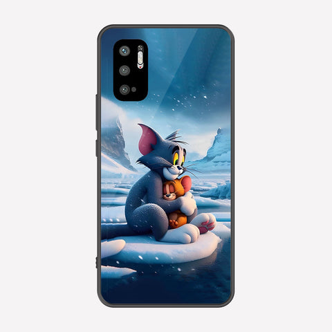 Xiaomi Redmi Note 10 5G Cover - Tom & Jerry Series - Premium Printed Metal soft Bumper shock Proof Case