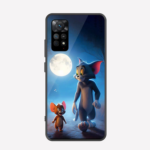 Xiaomi Redmi Note 12 Pro 4G Cover - Tom & Jerry Series - Premium Printed Metal soft Bumper shock Proof Case