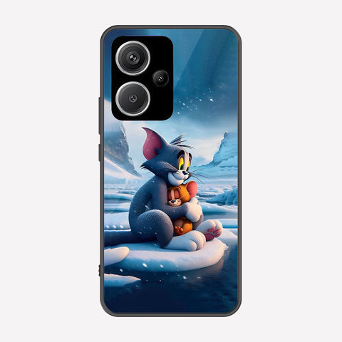 Xiaomi Redmi Note 13 Pro Plus 5G Cover - Tom & Jerry Series - Premium Printed Metal soft Bumper shock Proof Case