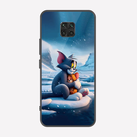 Xiaomi Redmi Note 9 Pro Cover - Tom & Jerry Series - Premium Printed Metal soft Bumper shock Proof Case