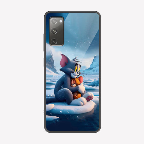 Samsung Galaxy S20 FE Cover - Tom & Jerry Series - Premium Printed Metal soft Bumper shock Proof Case