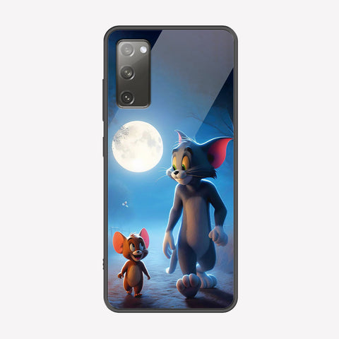 Samsung Galaxy S20 FE Cover - Tom & Jerry Series - Premium Printed Metal soft Bumper shock Proof Case