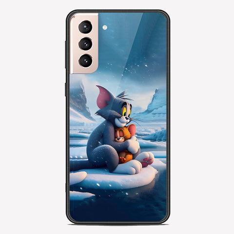 Samsung Galaxy S22 Plus 5G Cover - Tom & Jerry Series - Premium Printed Metal soft Bumper shock Proof Case
