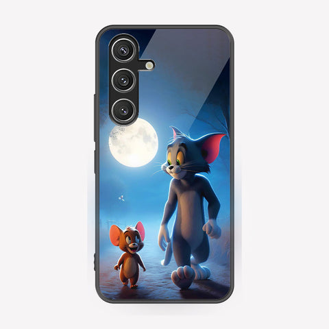Samsung Galaxy S23 FE Cover - Tom & Jerry Series - Premium Printed Metal soft Bumper shock Proof Case