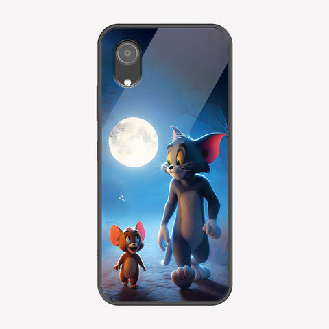 Samsung Galaxy A03 Core Cover - Tom & Jerry Series - Premium Printed Metal soft Bumper shock Proof Case