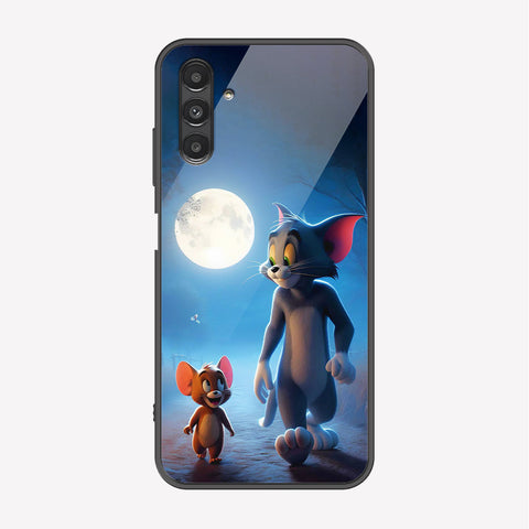 Samsung Galaxy A04s Cover - Tom & Jerry Series - Premium Printed Metal soft Bumper shock Proof Case