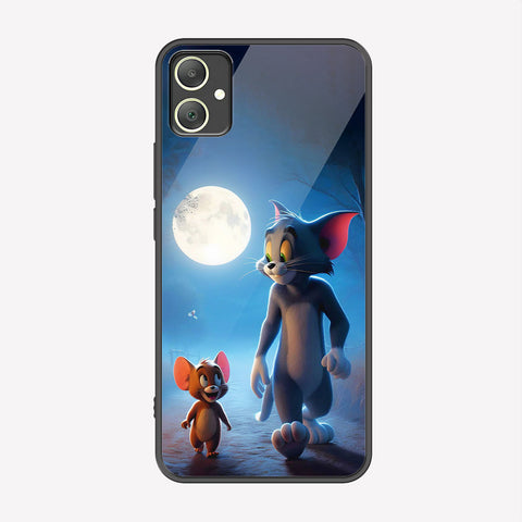 Samsung Galaxy A05 Cover - Tom & Jerry Series - Premium Printed Metal soft Bumper shock Proof Case