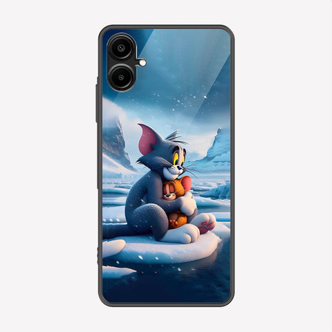 Samsung Galaxy A06 Cover - Tom & Jerry Series - Premium Printed Metal soft Bumper shock Proof Case