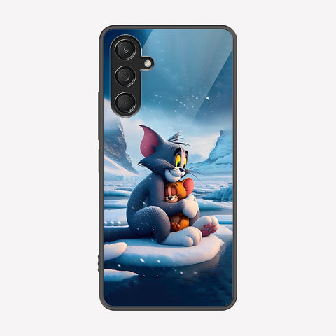Samsung Galaxy A16 5G Cover - Tom & Jerry Series - Premium Printed Metal soft Bumper shock Proof Case