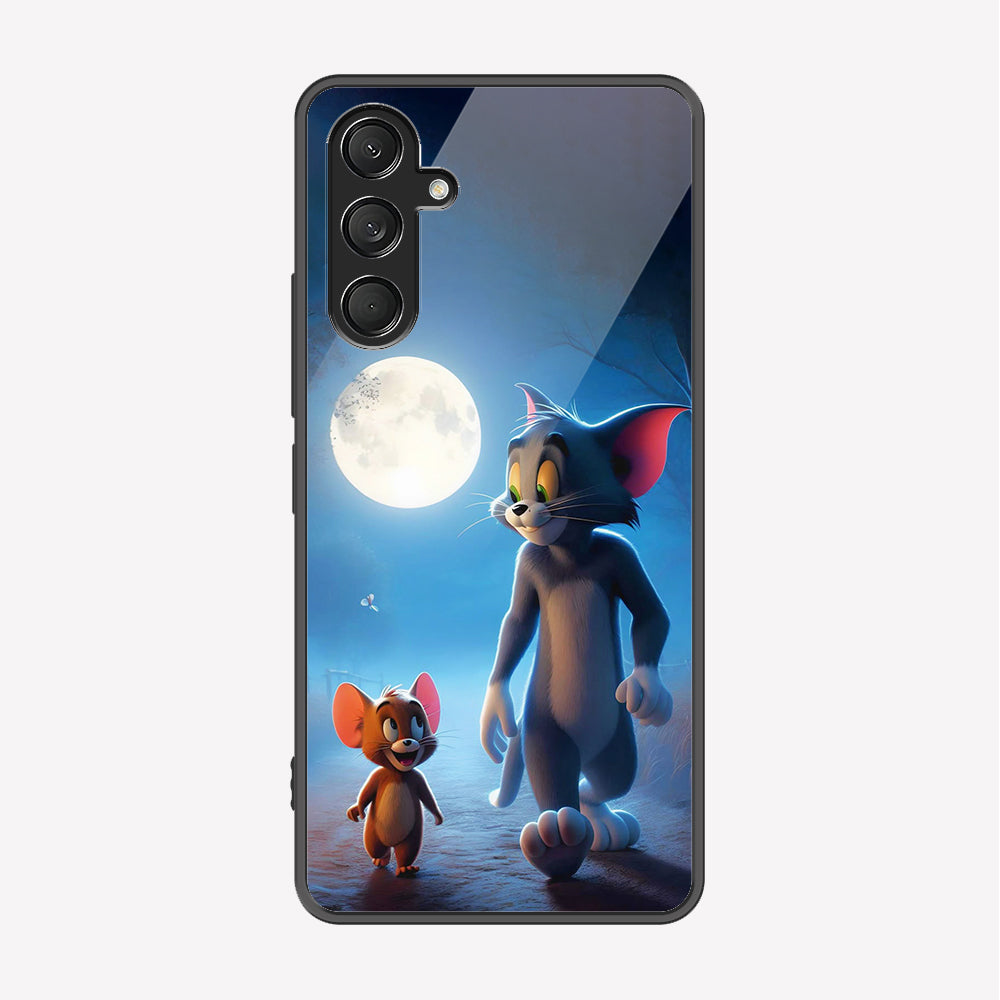 Samsung Galaxy A26 Cover - Tom & Jerry Series - Premium Printed Metal soft Bumper shock Proof Case