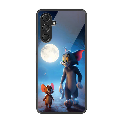 Samsung Galaxy A56 Cover - Tom & Jerry Series - Premium Printed Metal soft Bumper shock Proof Case