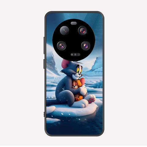Xiaomi 13 Ultra Cover - Tom & Jerry Series - Premium Printed Metal soft Bumper shock Proof Case