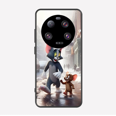 Xiaomi 13 Ultra Cover - Tom & Jerry Series - Premium Printed Metal soft Bumper shock Proof Case