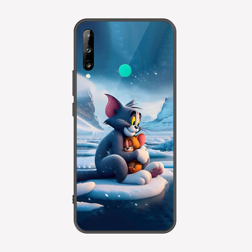 Honor 9C Cover - Tom & Jerry Series - Premium Printed Metal soft Bumper shock Proof Case