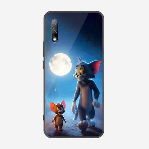 Honor 9X Pro Cover - Tom & Jerry Series - Premium Printed Metal soft Bumper shock Proof Case