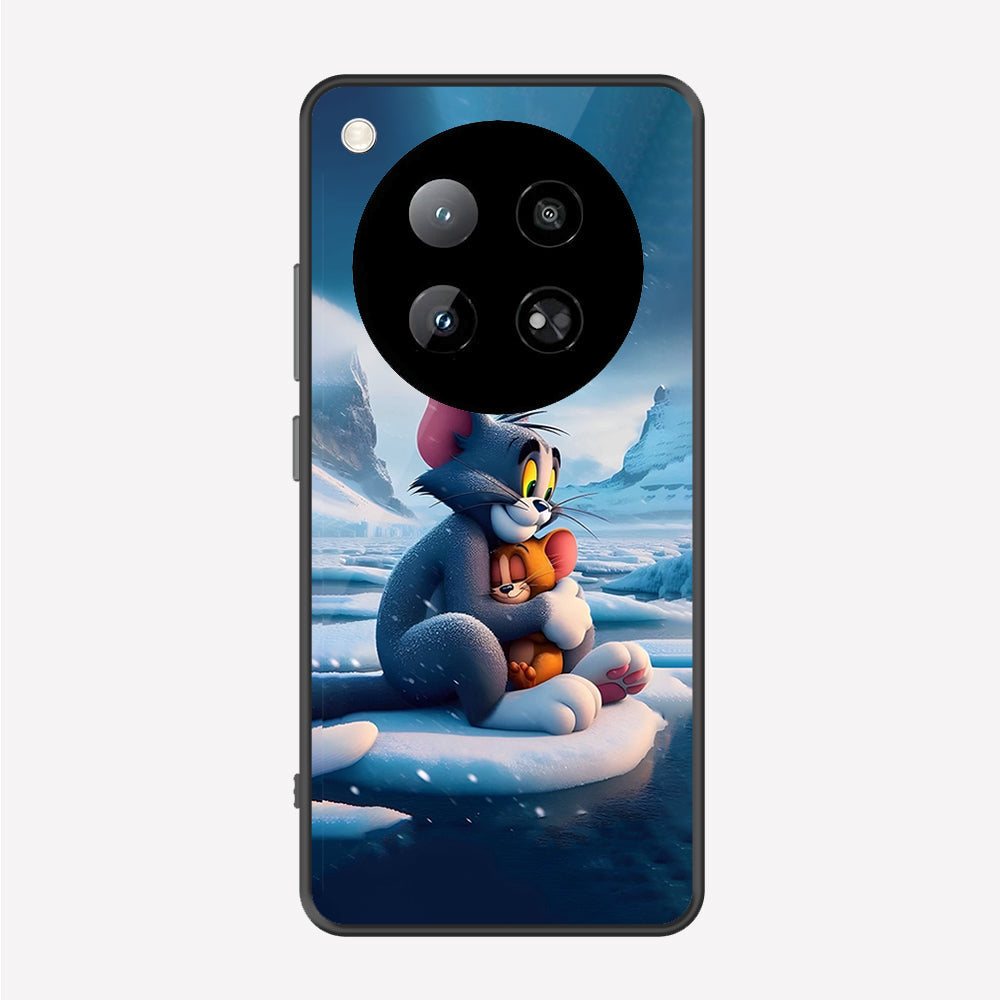 Infinix Zero 40 4G Cover - Tom & Jerry Series - Premium Printed Metal soft Bumper shock Proof Case