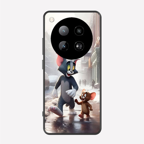 Infinix Zero 40 5G Cover - Tom & Jerry Series - Premium Printed Metal soft Bumper shock Proof Case