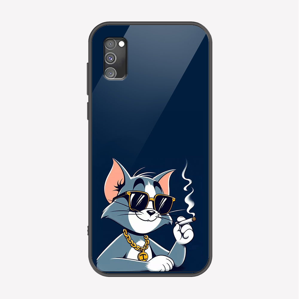 Samsung Galaxy A02s Cover - Charsi Tom Series - Premium Printed Metal soft Bumper shock Proof Case
