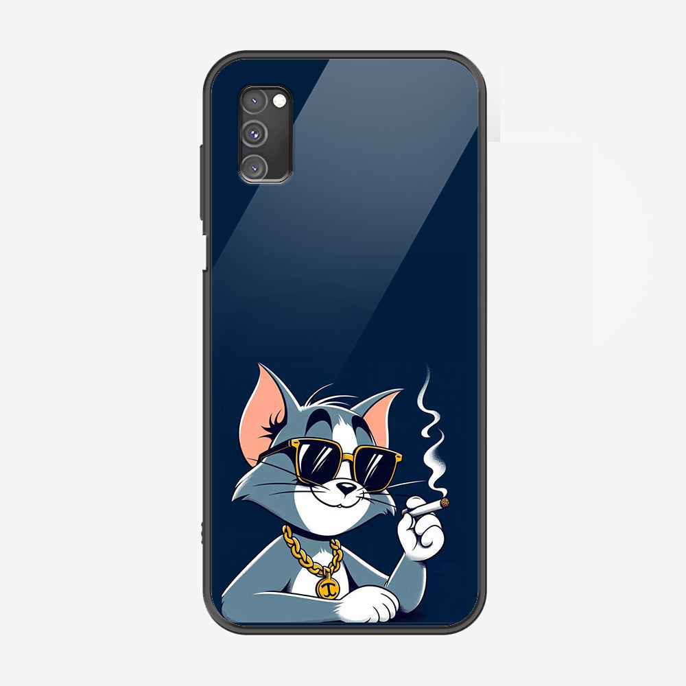 Samsung Galaxy A03s Cover - Charsi Tom Series - Premium Printed Metal soft Bumper shock Proof Case