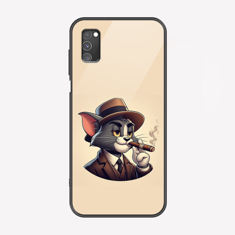 Samsung Galaxy A02s Cover - Charsi Tom Series - Premium Printed Metal soft Bumper shock Proof Case