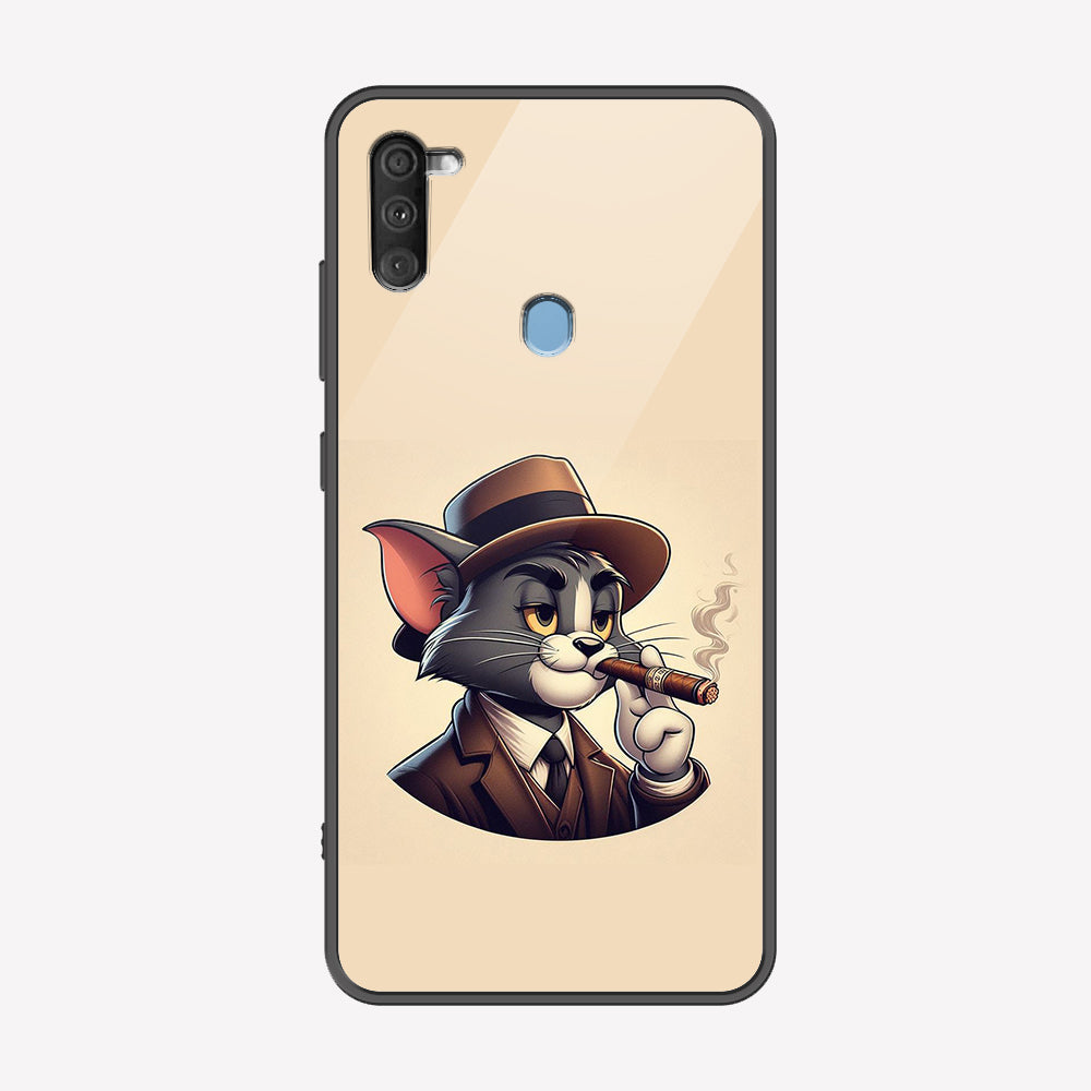 Samsung Galaxy A10s Cover - Charsi Tom Series - Premium Printed Metal soft Bumper shock Proof Case