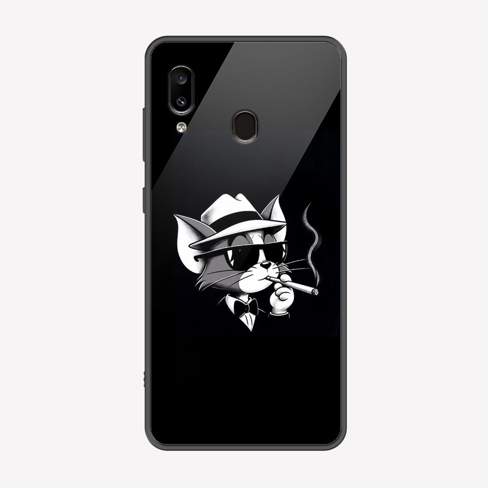Samsung Galaxy A30 Cover - Charsi Tom Series - Premium Printed Metal soft Bumper shock Proof Case